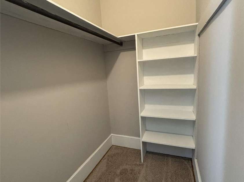 455 Spring Street, Albemarle, NC 28001.  MLS# CAR4331413, YatesRealty ID 11184. Primary bedroom closet 