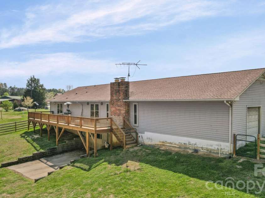 235 Spring Estates Circle, Salisbury, NC 28146.  MLS# CAR4360389, YatesRealty ID 11185. Another view of back