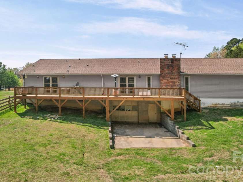 235 Spring Estates Circle, Salisbury, NC 28146.  MLS# CAR4360389, YatesRealty ID 11185. Another view of back
