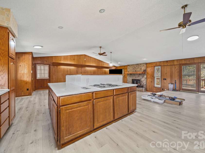 235 Spring Estates Circle, Salisbury, NC 28146.  MLS# CAR4360389, YatesRealty ID 11185. View from Kitchen looking into Sunken Great Room