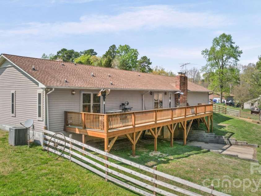 235 Spring Estates Circle, Salisbury, NC 28146.  MLS# CAR4360389, YatesRealty ID 11185. View of Back 