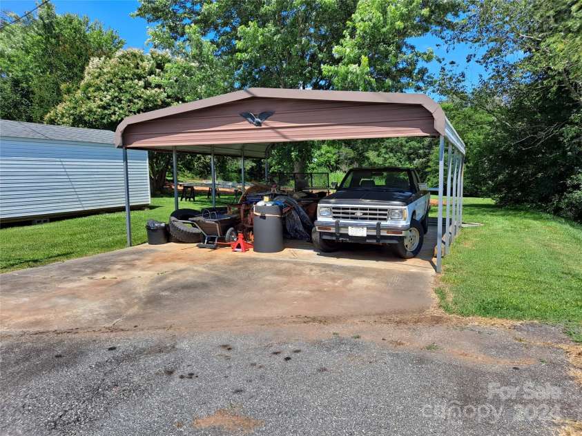 4444 Rock Barn Road, Claremont, NC 28610.  MLS# CAR4147820, YatesRealty ID 112. Double carport--one of two carports