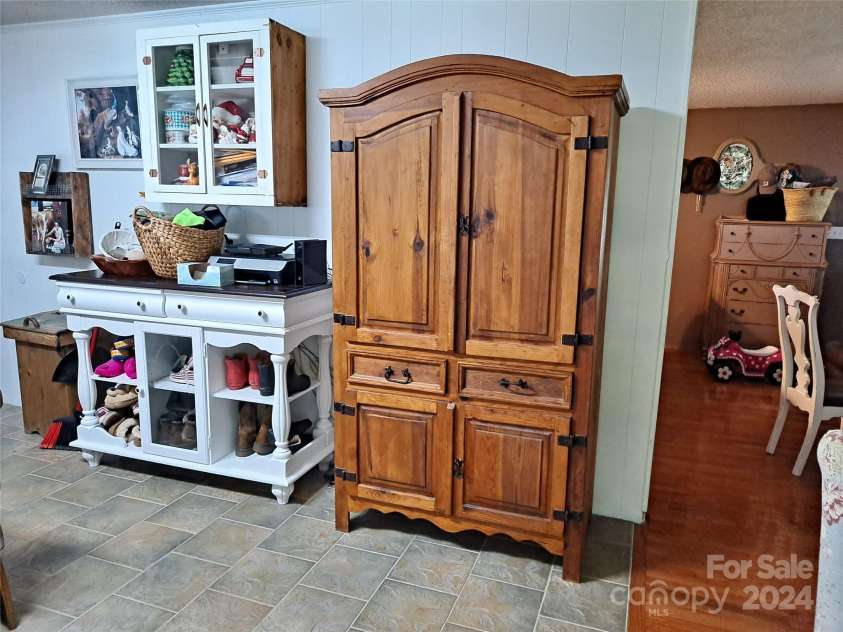 4444 Rock Barn Road, Claremont, NC 28610.  MLS# CAR4147820, YatesRealty ID 112. Kitchen wall across from sink area