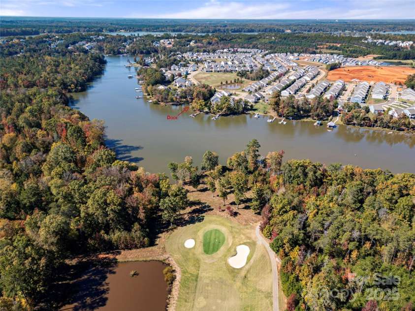 31226 Cove View Court, Lancaster, SC 29720.  MLS# CAR4253518, YatesRealty ID 11204. View from the golf course