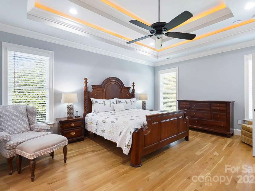 2102 Virginia Ellen Court, Stanley, NC 28164.  MLS# CAR4321172, YatesRealty ID 1121. Double Tray Lighted Ceiling