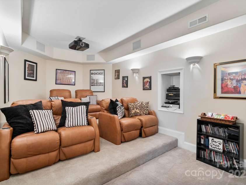 9225 Fair Oak Drive, Sherrills Ford, NC 28673.  MLS# CAR4319433, YatesRealty ID 1121. Theater/Media