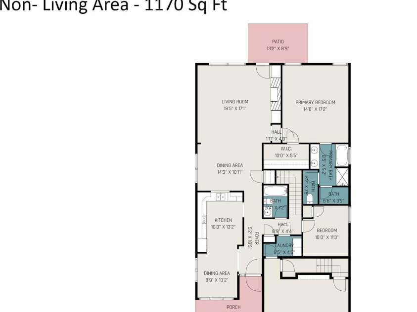 14014 Acorn Creek Lane, Charlotte, NC 28269.  MLS# CAR4234245, YatesRealty ID 11212. 