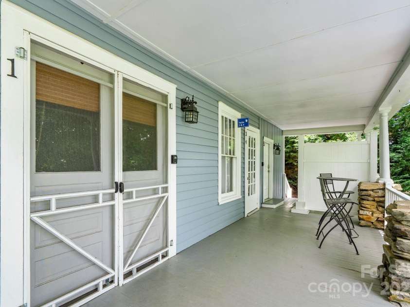33 Vance Avenue, Black Mountain, NC 28711.  MLS# CAR4220185, YatesRealty ID 1122. #1 Front Door (front of home, main level)