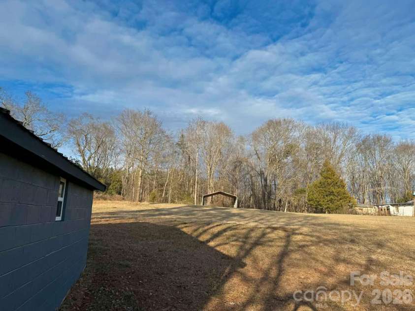 1677 US 221A Highway, Forest City, NC 28043.  MLS# CAR4340129, YatesRealty ID 11221. Back Yard