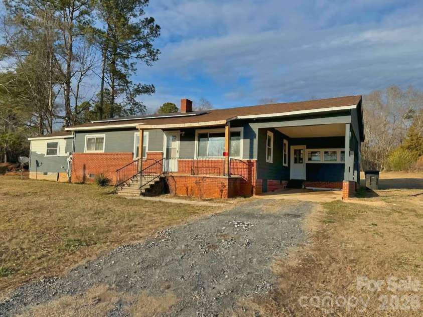 1677 US 221A Highway, Forest City, NC 28043.  MLS# CAR4340129, YatesRealty ID 11221. Front of House