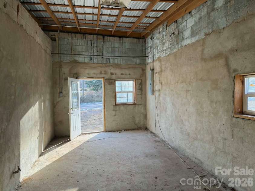 1677 US 221A Highway, Forest City, NC 28043.  MLS# CAR4340129, YatesRealty ID 11221. Left Interior of Shop