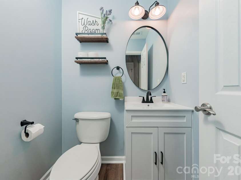 110 Saint Road, Richlands, NC 28574.  MLS# CAR4367854, YatesRealty ID 11227. Downstairs Half Bath