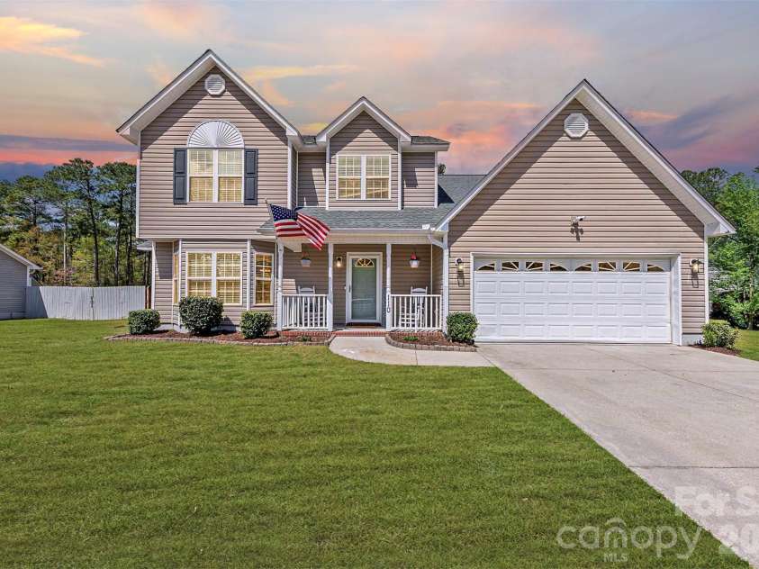 110 Saint Road, Richlands, NC 28574.  MLS# CAR4367854, YatesRealty ID 11227. Twilight Photo
