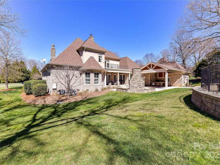 7295 Three Sisters Lane, Concord, NC 28027.  MLS# CAR4239485, YatesRealty ID 11233. Exterior Back of Home!