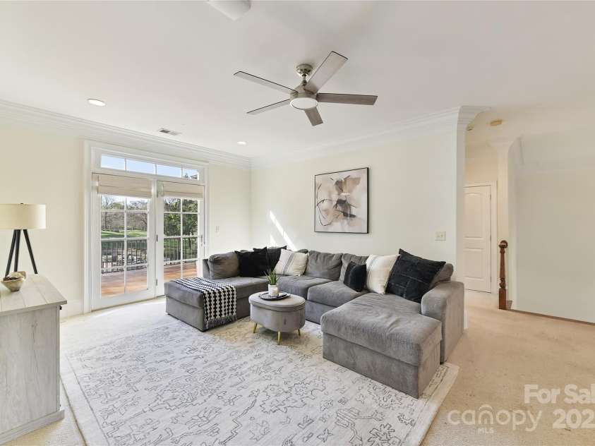 7295 Three Sisters Lane, Concord, NC 28027.  MLS# CAR4239485, YatesRealty ID 11233. Loft with private balcony view of Pool/Spa!