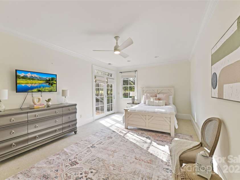 7295 Three Sisters Lane, Concord, NC 28027.  MLS# CAR4239485, YatesRealty ID 11233. Spacious Bedroom 3 with private balcony access & Ensuite Bath!