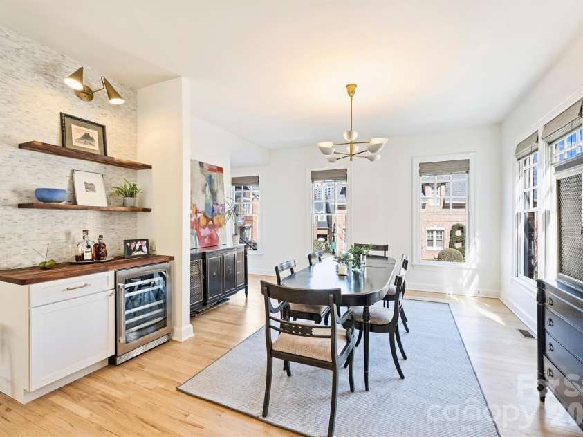 1244 Dilworth Crescent Row, Charlotte, NC 28203.  MLS# CAR4342886, YatesRealty ID 11251. 