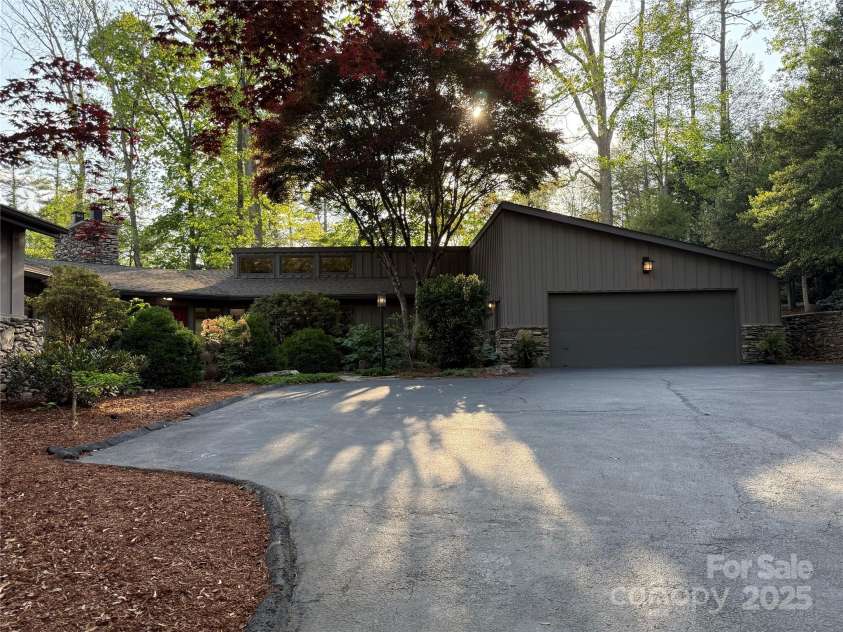 115 Stuyvesant Road, Asheville, NC 28803.  MLS# CAR4254634, YatesRealty ID 11253. At sunset...