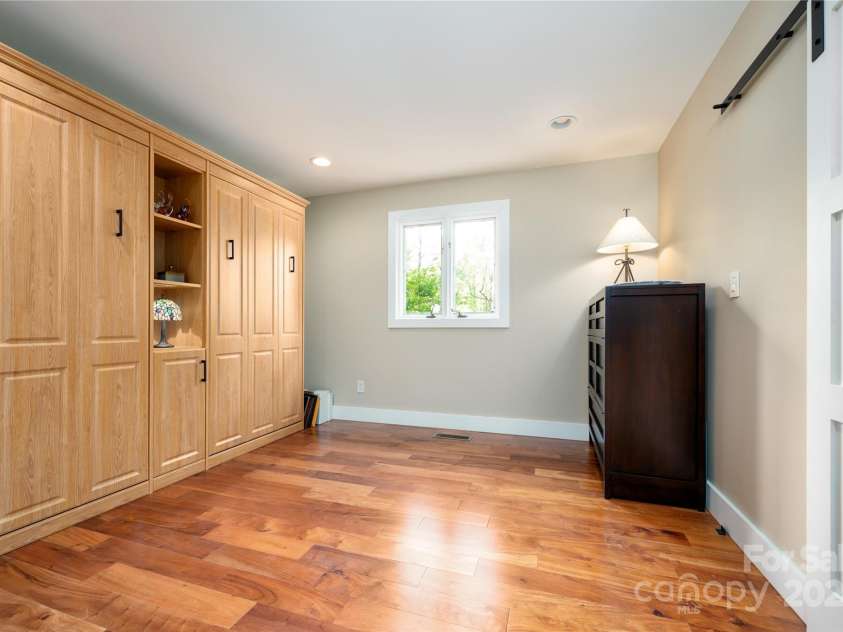 115 Stuyvesant Road, Asheville, NC 28803.  MLS# CAR4254634, YatesRealty ID 11253. Bedroom #3 with Murphy Bed