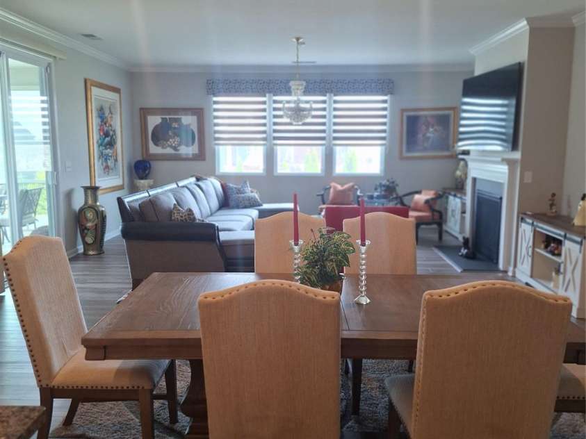 1202 Calder Drive, Indian Trail, NC 28079.  MLS# CAR4250682, YatesRealty ID 11254. Dining Room Join your Kitchen and Great Room for Great Conversations!