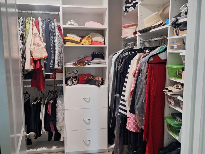 1202 Calder Drive, Indian Trail, NC 28079.  MLS# CAR4250682, YatesRealty ID 11254. First Walkin Custom By Design Closet in Primary Bedroom