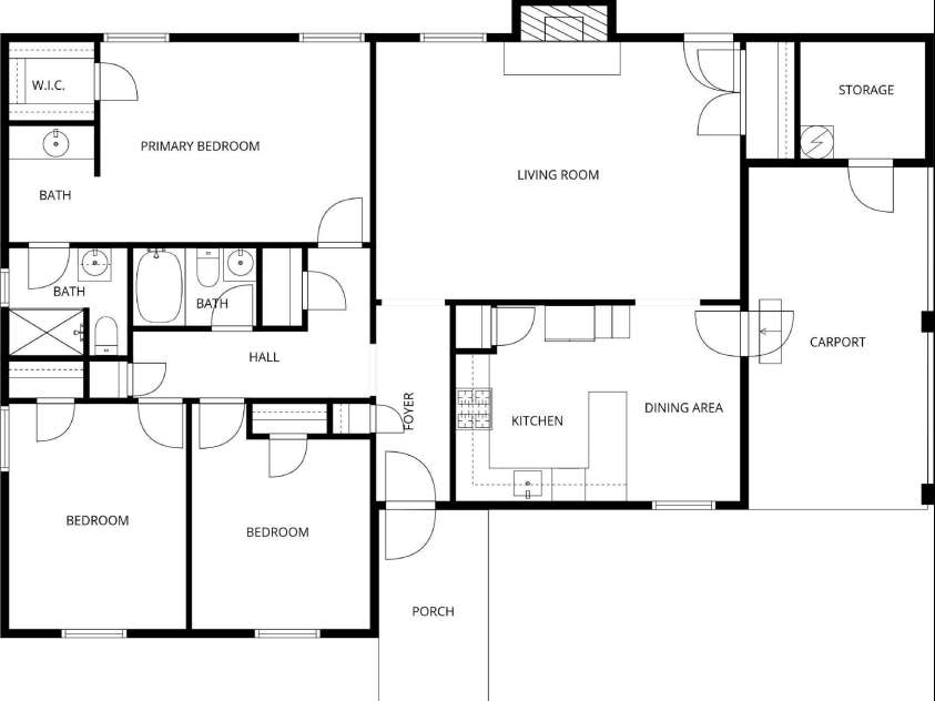 1735 Windyrush Lane, Gastonia, NC 28054.  MLS# CAR4365291, YatesRealty ID 11260. 