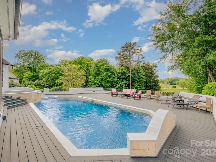 5400 Challisford Lane, Charlotte, NC 28226.  MLS# CAR4254571, YatesRealty ID 11261. Pool area