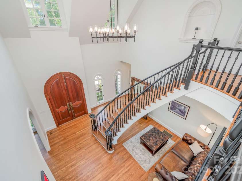 5400 Challisford Lane, Charlotte, NC 28226.  MLS# CAR4254571, YatesRealty ID 11261. View from upstairs