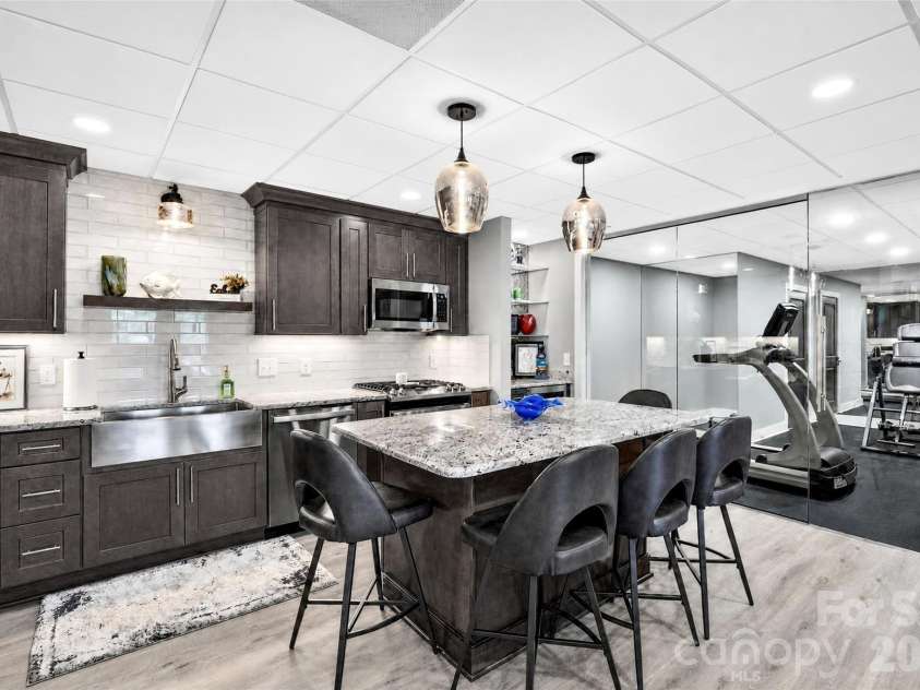 7144 Lynbrook Creek Road, Denver, NC 28037.  MLS# CAR4410382, YatesRealty ID 11263. Lower LevelKitchen