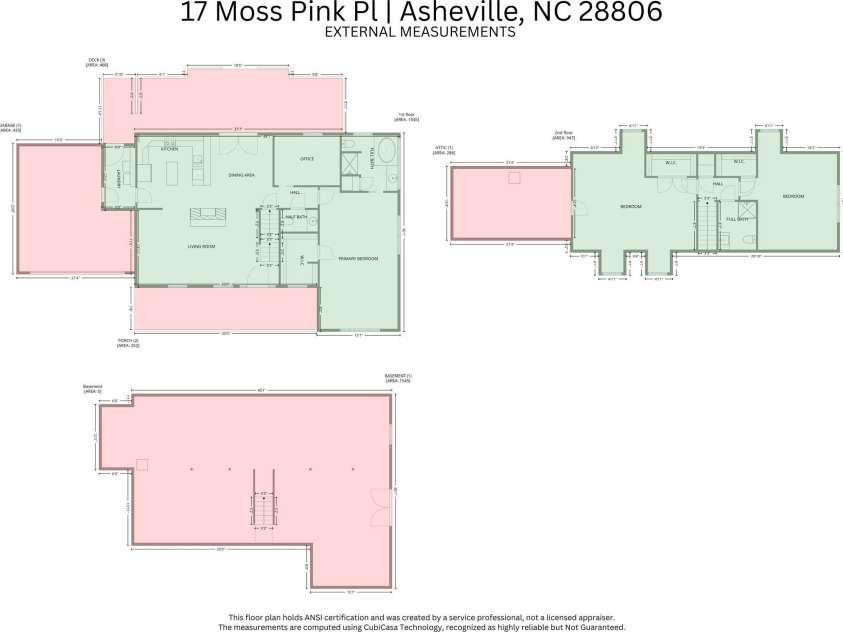 17 Moss Pink Place, Asheville, NC 28806.  MLS# CAR4363290, YatesRealty ID 11265. 
