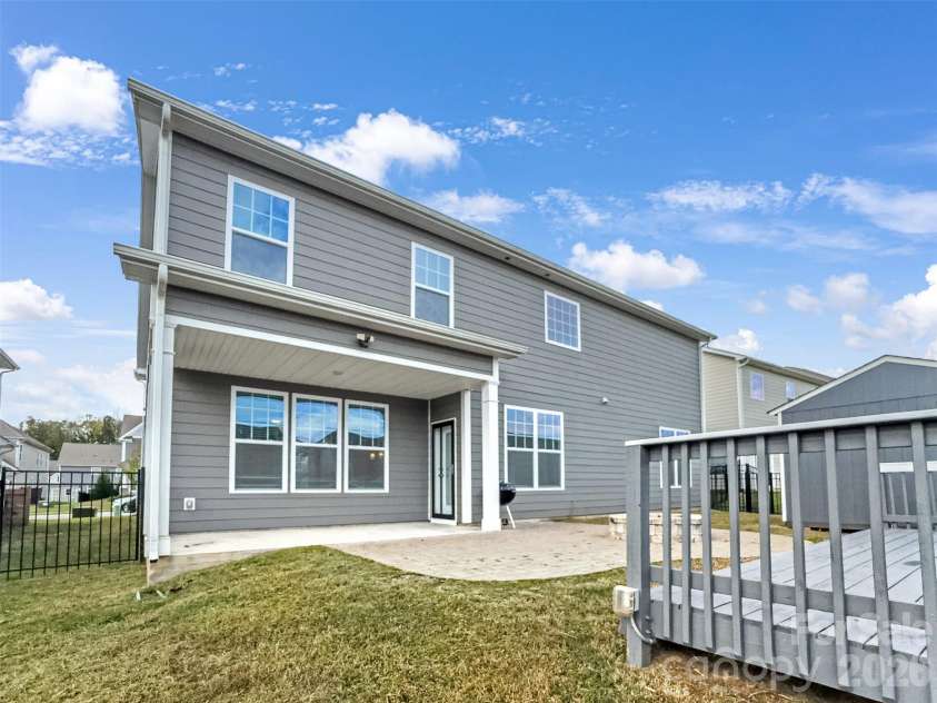 2045 Saddlebred Drive, Iron Station, NC 28080.  MLS# CAR4433684, YatesRealty ID 1127. Backyard
