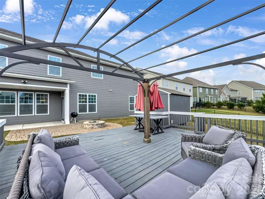 2045 Saddlebred Drive, Iron Station, NC 28080.  MLS# CAR4433684, YatesRealty ID 1127. Deck