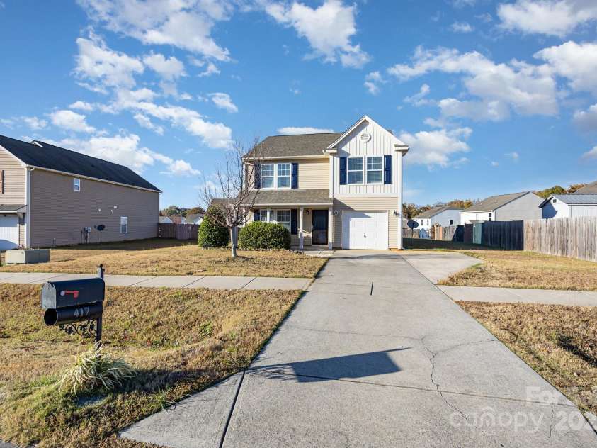 417 Homestead Lane, Albemarle, NC 28001.  MLS# CAR4320850, YatesRealty ID 11270. 