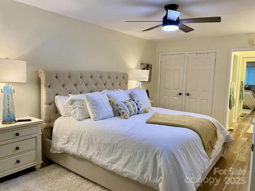 118 Lake Drive, Lake Lure, NC 28746.  MLS# CAR4254226, YatesRealty ID 11276. Room can fit king bed or two queen beds