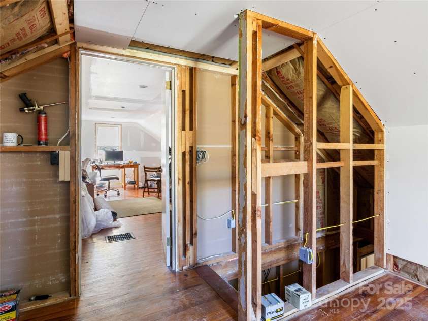 377 Cabin Road, Spruce Pine, NC 28777.  MLS# CAR4256421, YatesRealty ID 11280. Bonus room on upper level