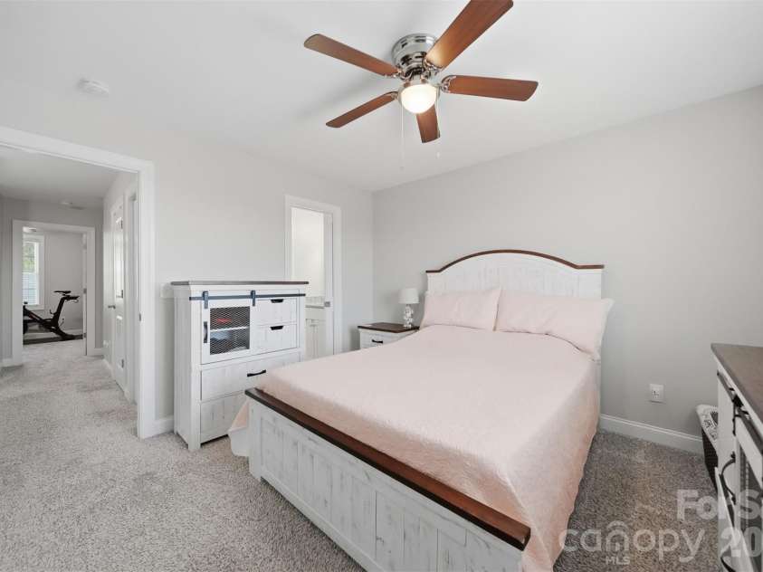 3953 Newhall Drive, Hickory, NC 28601.  MLS# CAR4369343, YatesRealty ID 11283. Primary Bedroom/Bath Entry View