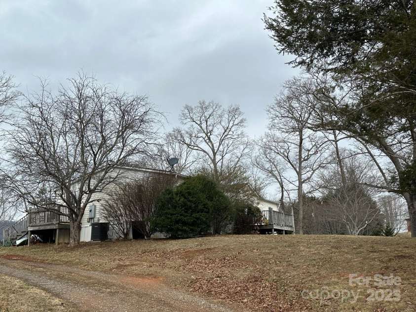 537 Old Newfound Road, Leicester, NC 28748.  MLS# CAR4222020, YatesRealty ID 1129. Reverse angle on double wide
