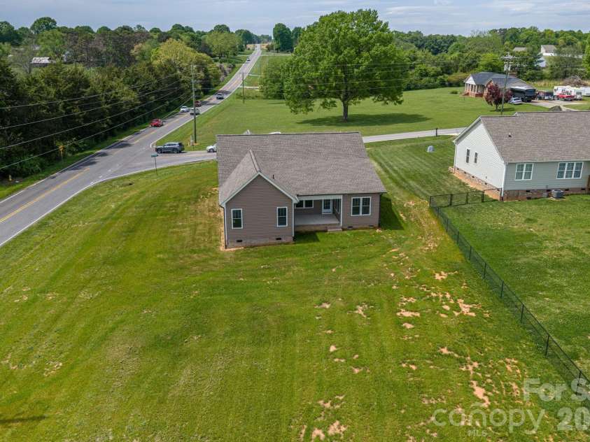 110 Alf Hoover Road, Lincolnton, NC 28092.  MLS# CAR4367232, YatesRealty ID 11292. Rear View