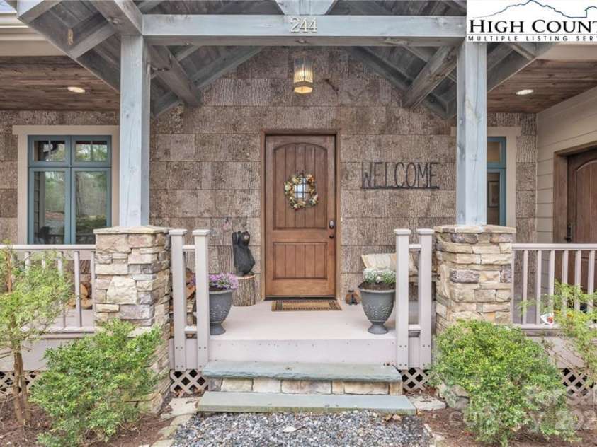 244 Gap Trail, Fleetwood, NC 28626.  MLS# CAR4256729, YatesRealty ID 11293. 