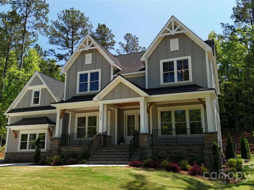 6178 Chimney Bluff Road, Lancaster, SC 29720.  MLS# CAR4172612, YatesRealty ID 11305. Drone front view