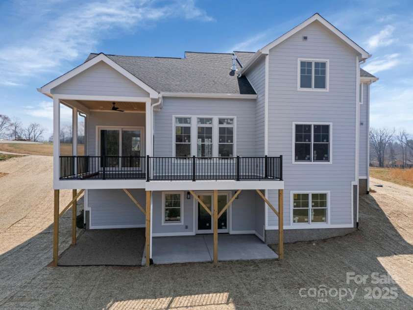 132 Golden Pasture Drive, Fletcher, NC 28732.  MLS# CAR4225018, YatesRealty ID 11306. Back of House