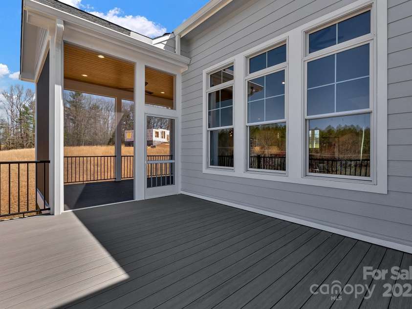 132 Golden Pasture Drive, Fletcher, NC 28732.  MLS# CAR4225018, YatesRealty ID 11306. Deck