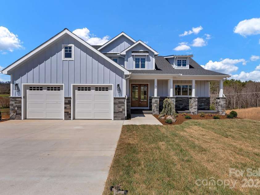 132 Golden Pasture Drive, Fletcher, NC 28732.  MLS# CAR4225018, YatesRealty ID 11306. Front
