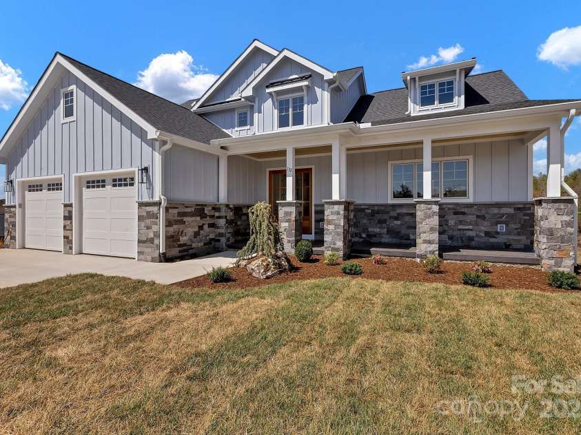 132 Golden Pasture Drive, Fletcher, NC 28732.  MLS# CAR4225018, YatesRealty ID 11306. Front