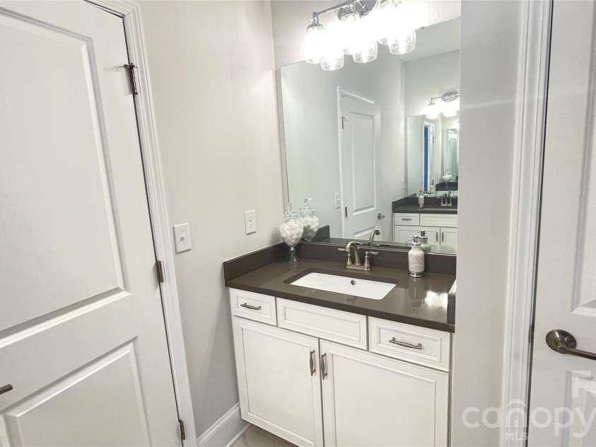 10225 Rainier Trail Drive, Huntersville, NC 28078.  MLS# CAR4341081, YatesRealty ID 11307. Example Primary Bathroom.*Not actual home.