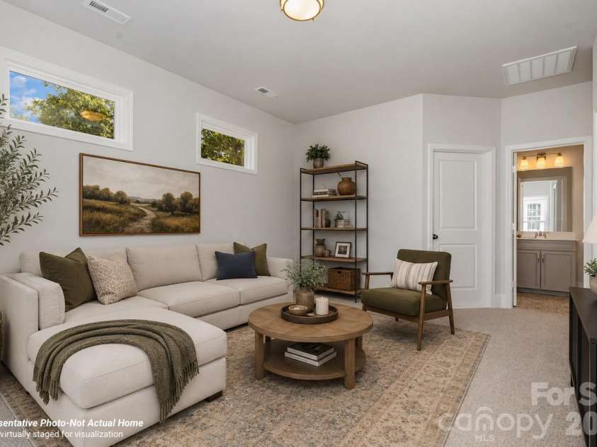 10225 Rainier Trail Drive, Huntersville, NC 28078.  MLS# CAR4341081, YatesRealty ID 11307. Loft-Virtually Staged
