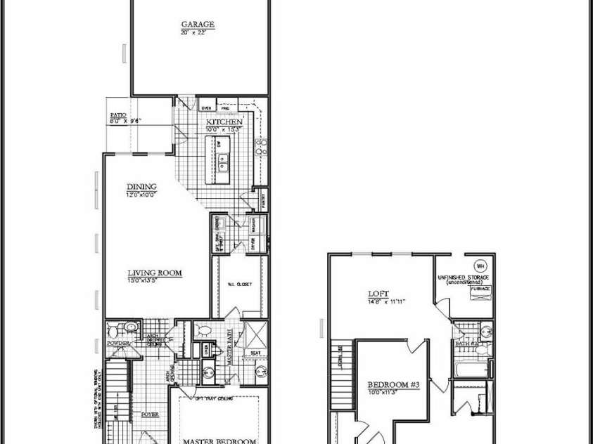 10225 Rainier Trail Drive, Huntersville, NC 28078.  MLS# CAR4341081, YatesRealty ID 11307. Merlot Floorplan