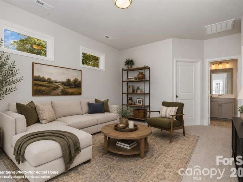 10225 Rainier Trail Drive, Huntersville, NC 28078.  MLS# CAR4341081, YatesRealty ID 11307. Virtually staged Loft.