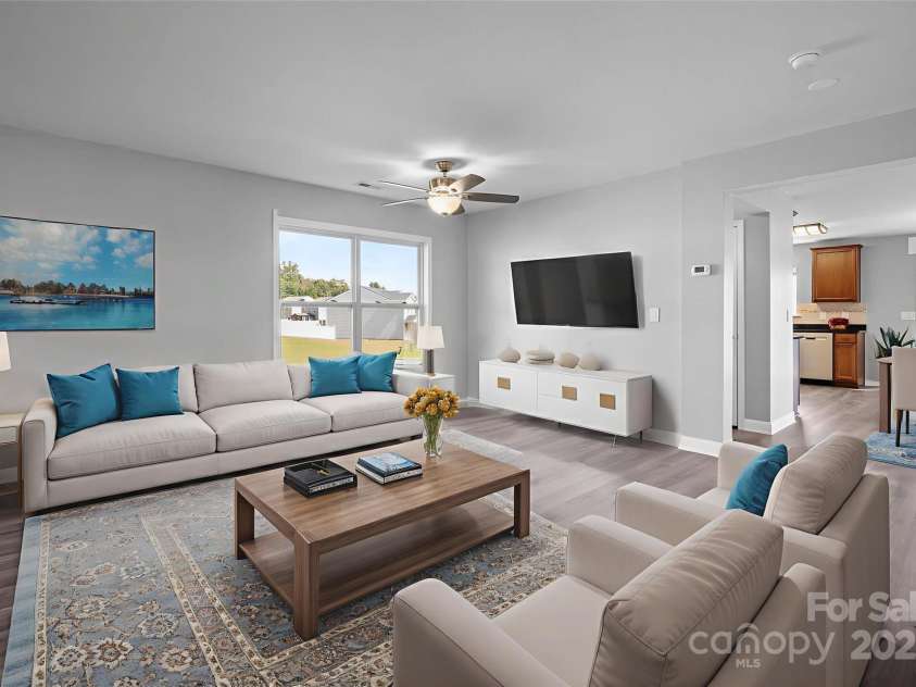 1000 Sweetgum Street, Gastonia, NC 28054.  MLS# CAR4309075, YatesRealty ID 11308. Virtually Staged