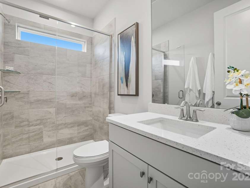 2522 Mabel Lane, Monroe, NC 28110.  MLS# CAR4255445, YatesRealty ID 11309. Downstairs Guest BA